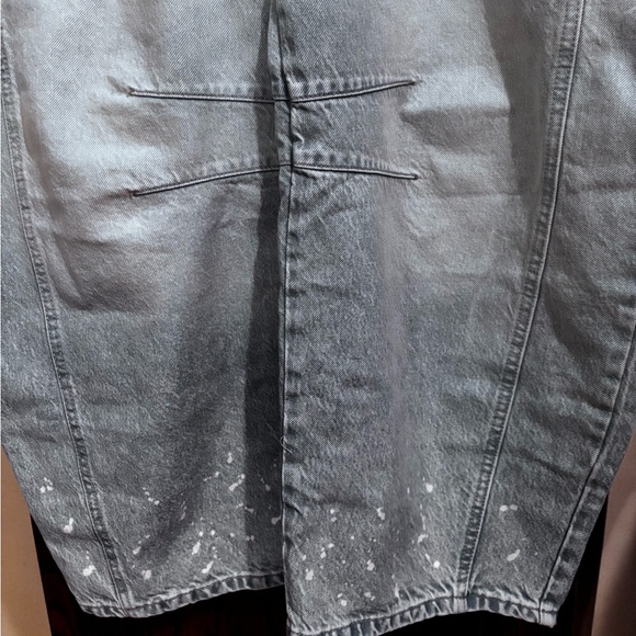 Free People We The Free Good Luck Mid Rise Barrel Denim Women’s Size 28 - Picture 7 of 12